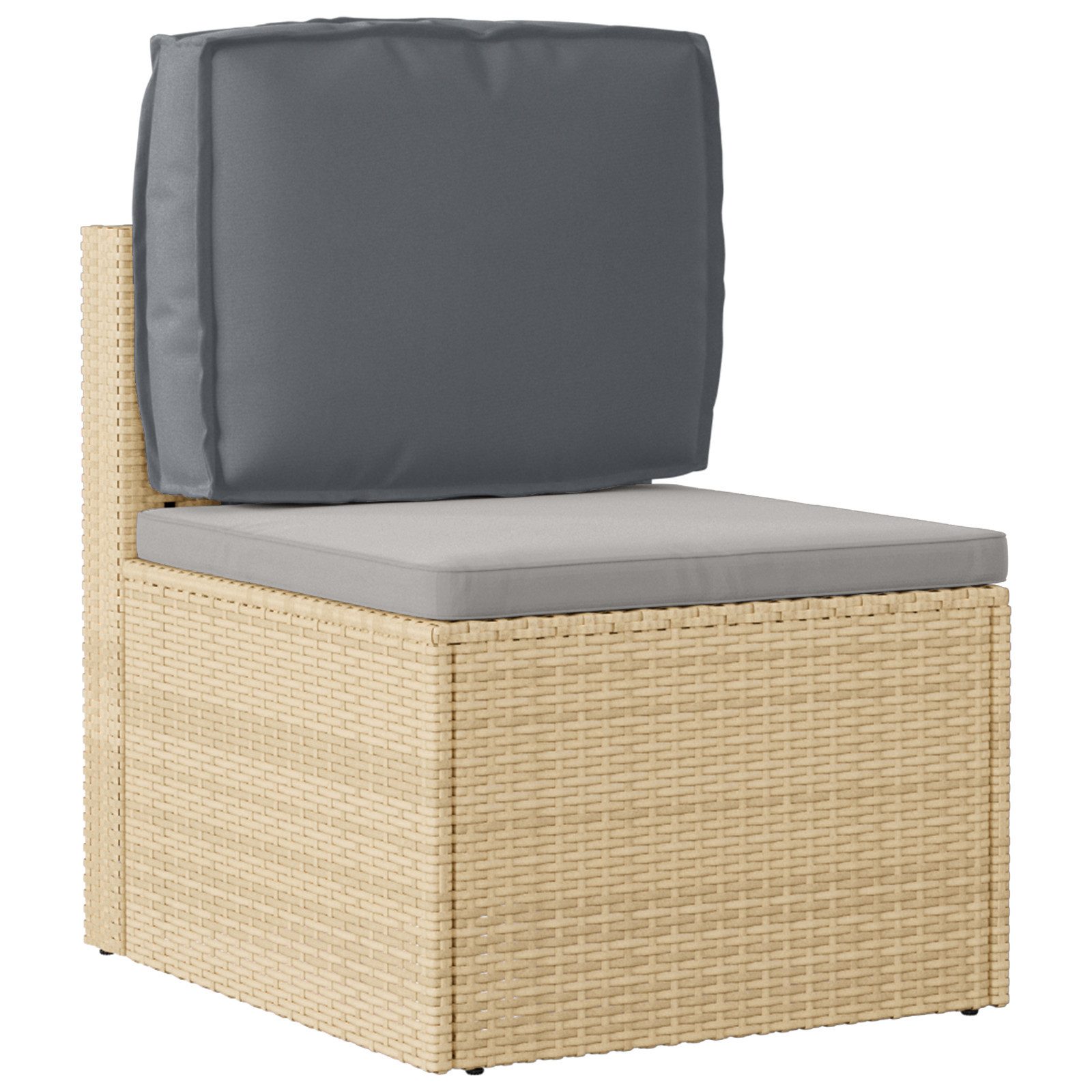 vidaXL Sitzauflage Rückenlehnenkissen Anthrazit 50x40x12 cm günstig online kaufen