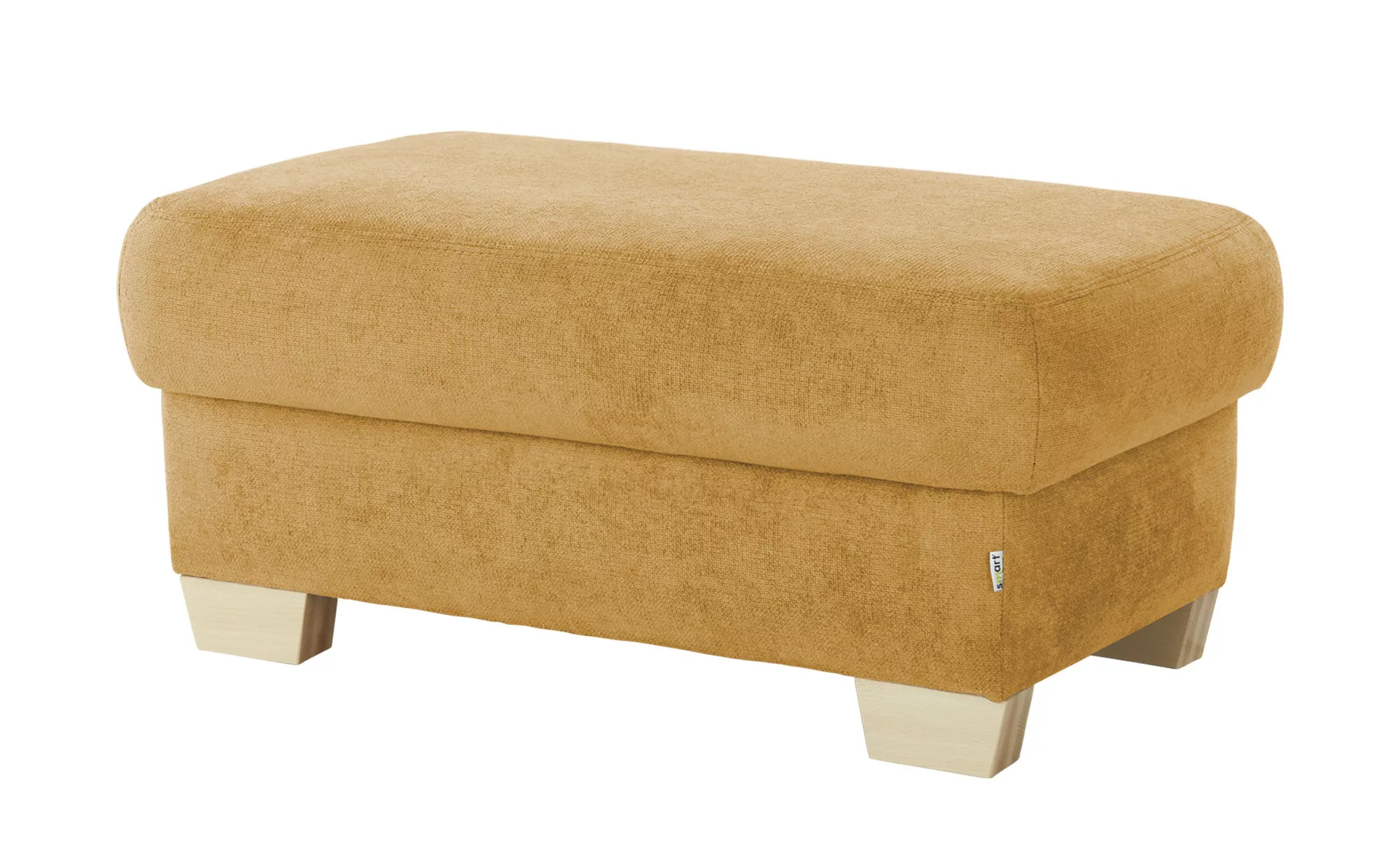 smart Hocker  Valencia ¦ gelb ¦ Maße (cm): B: 100 H: 45 T: 60 Polstermöbel günstig online kaufen