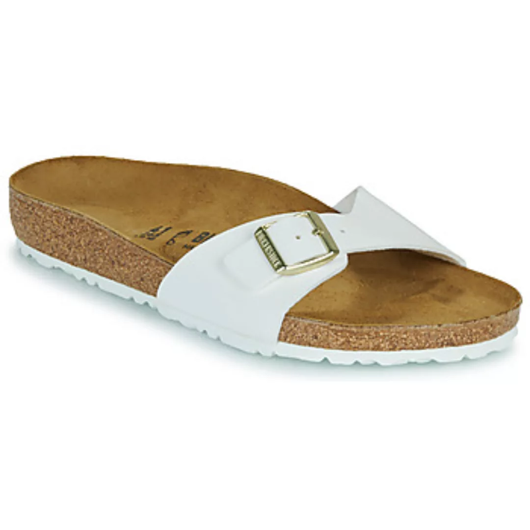BIRKENSTOCK  Pantoffeln Madrid BF Patent White günstig online kaufen