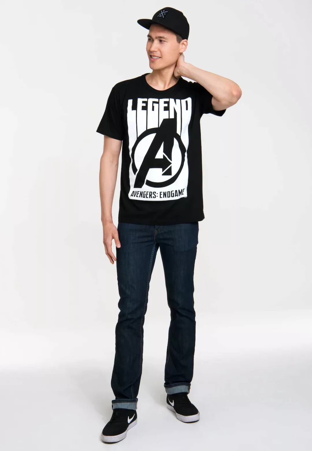 LOGOSHIRT T-Shirt "Marvel - Avengers Endgame Legend", mit Avengers Endgame- günstig online kaufen