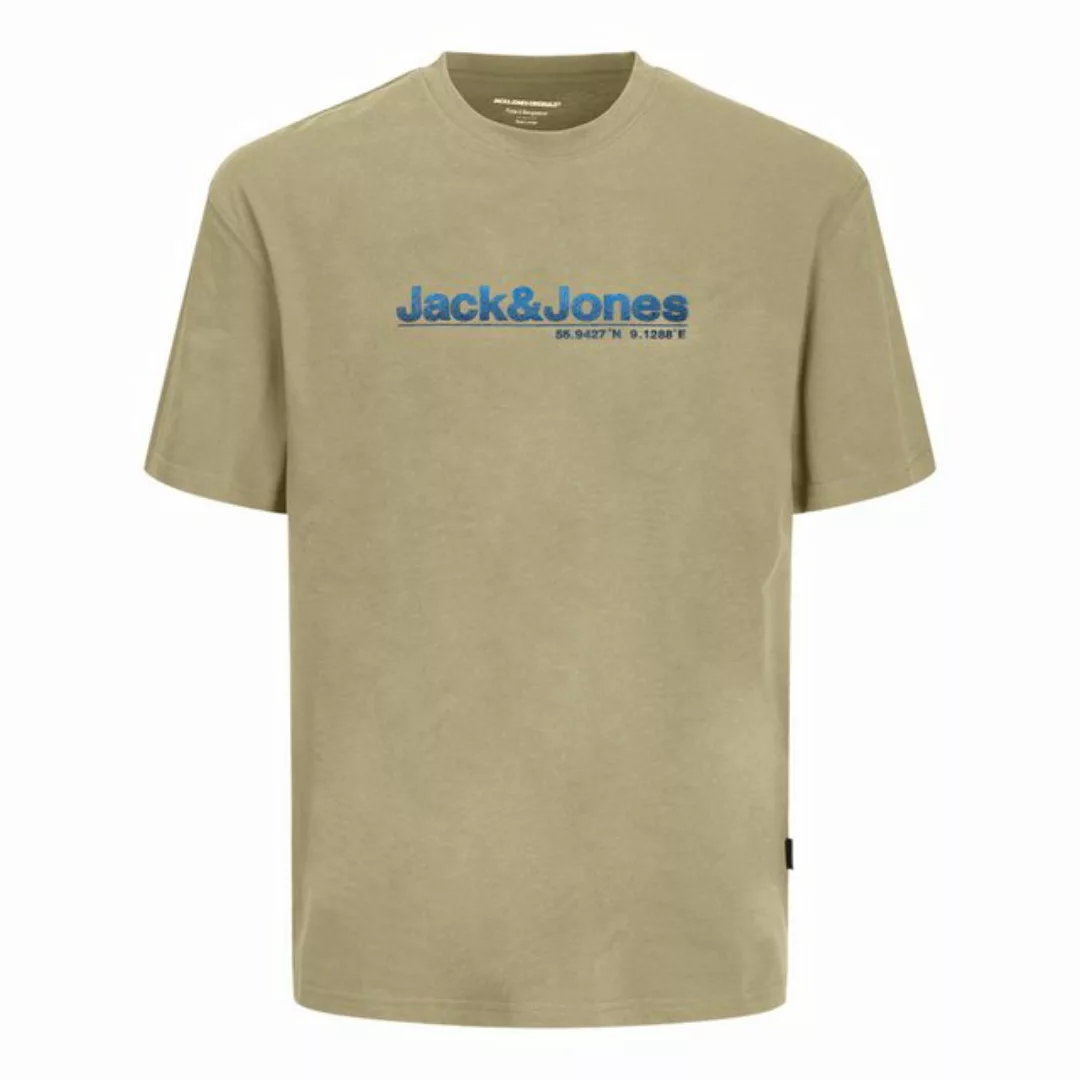 Jack & Jones T-Shirt Jcopuff SS Tee Crew Neck mit 3D Markenschriftzug günstig online kaufen