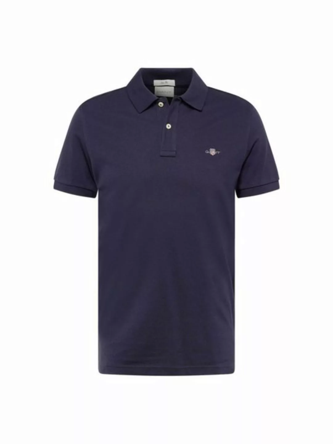 Gant Poloshirt SLIM ORIGINAL PIQUE SS RUGGER mit Logostickerei auf der Brus günstig online kaufen