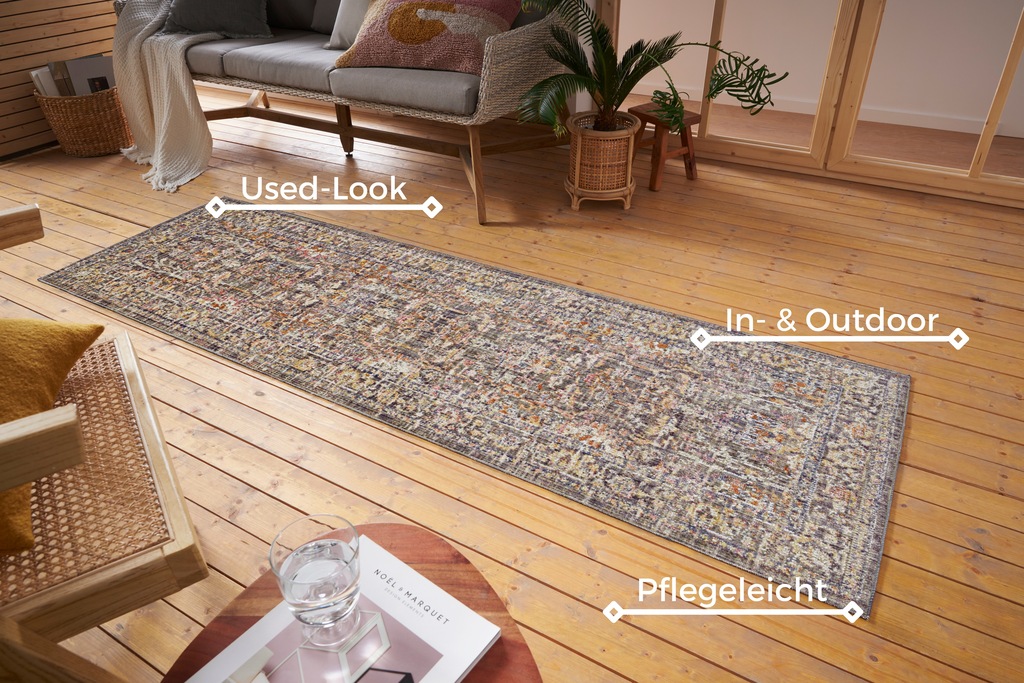 NORTHRUGS Outdoorteppich »Luxor«, rechteckig, Faltbar, Waschbar, In-& Outdo günstig online kaufen