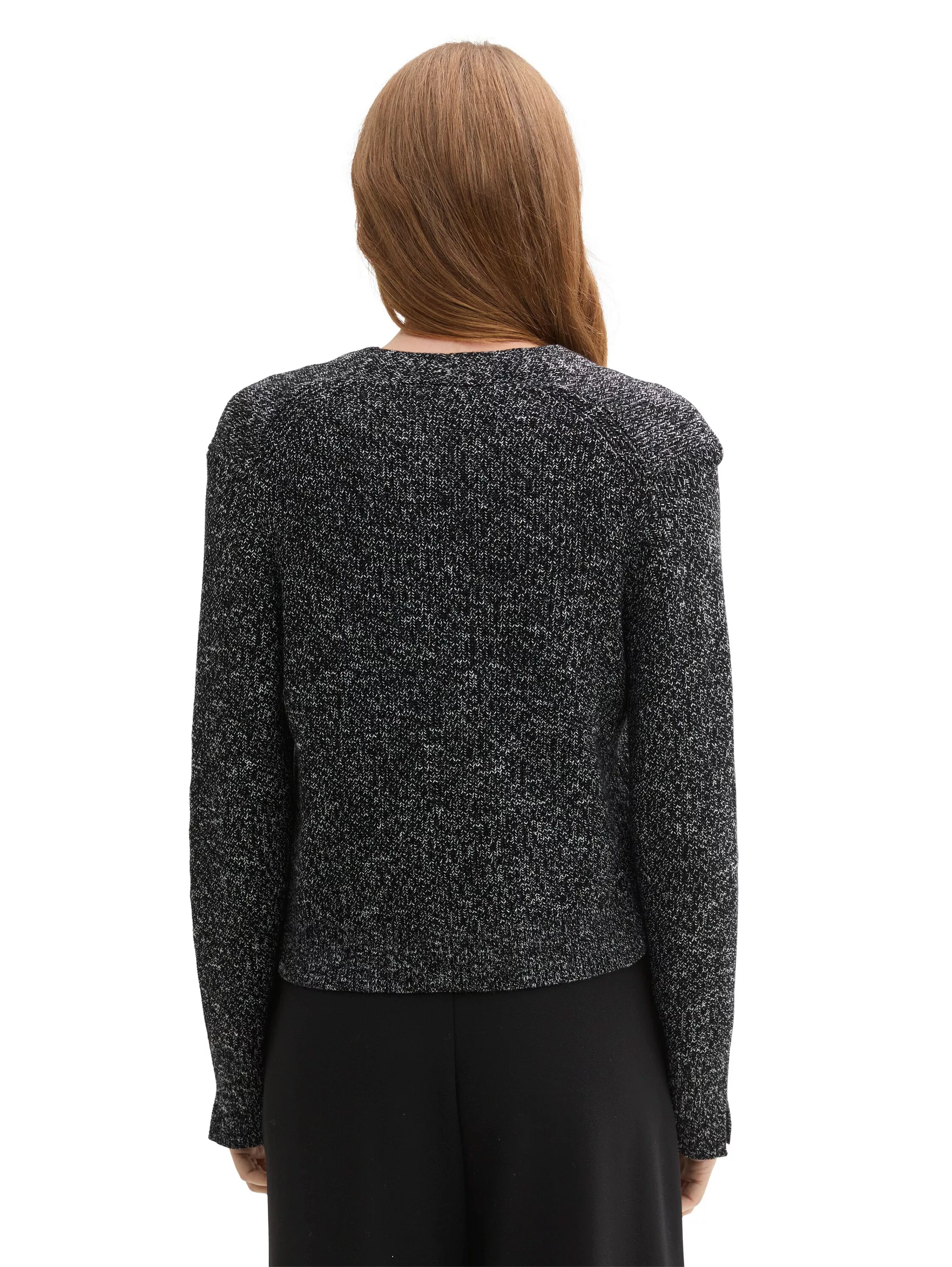 TOM TAILOR Cardigan Strickjacke mit Wollanteil günstig online kaufen