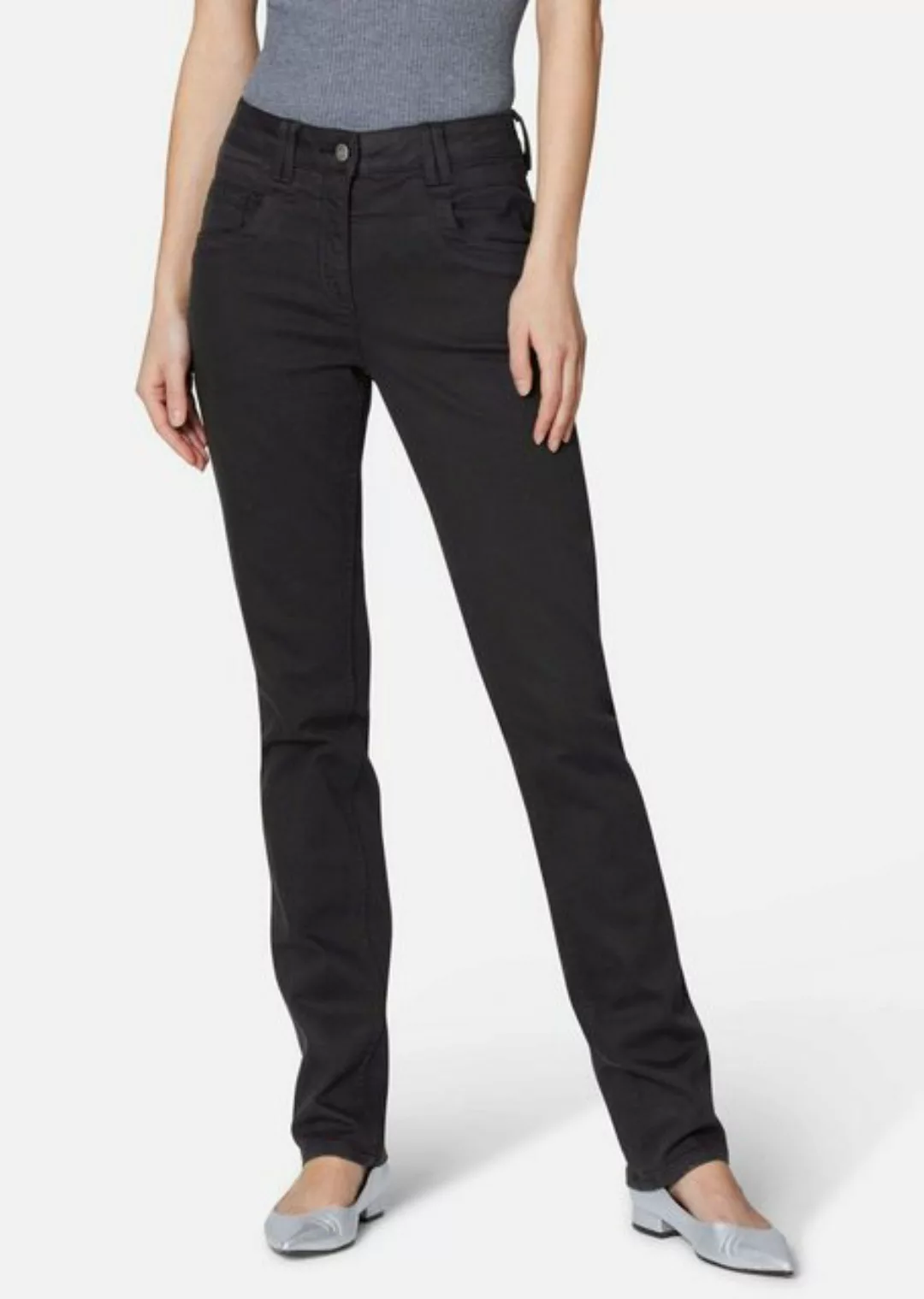 MADELEINE Gerade Jeans 5-Pocket-Jeans mit Saumaufschlag günstig online kaufen