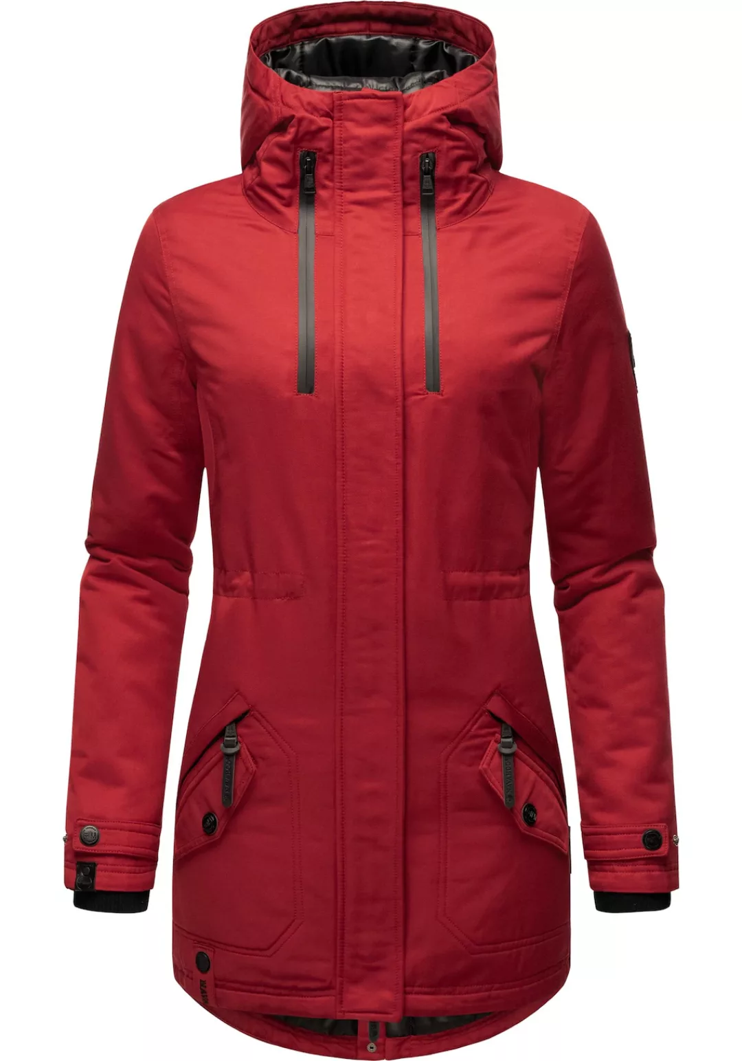 Navahoo Wintermantel "Avrille II", sportlicher Damen Winter Kurzmantel mit günstig online kaufen