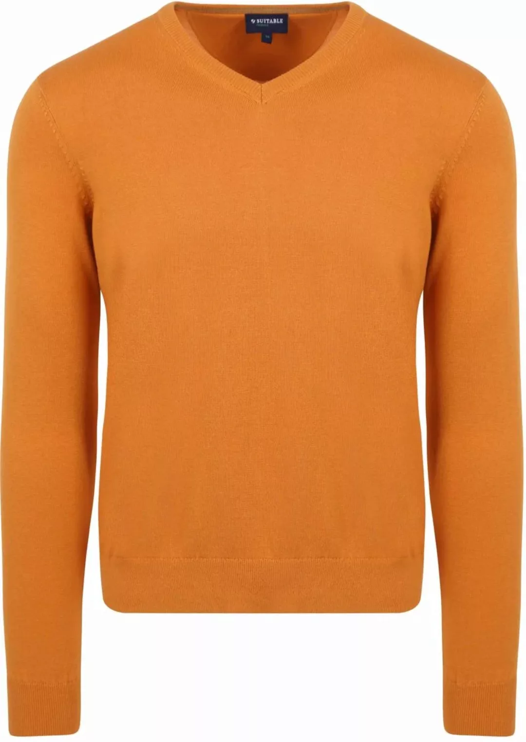 Suitable Respect Bio-Baumwolle Pullover Vinir Orange - Größe L günstig online kaufen