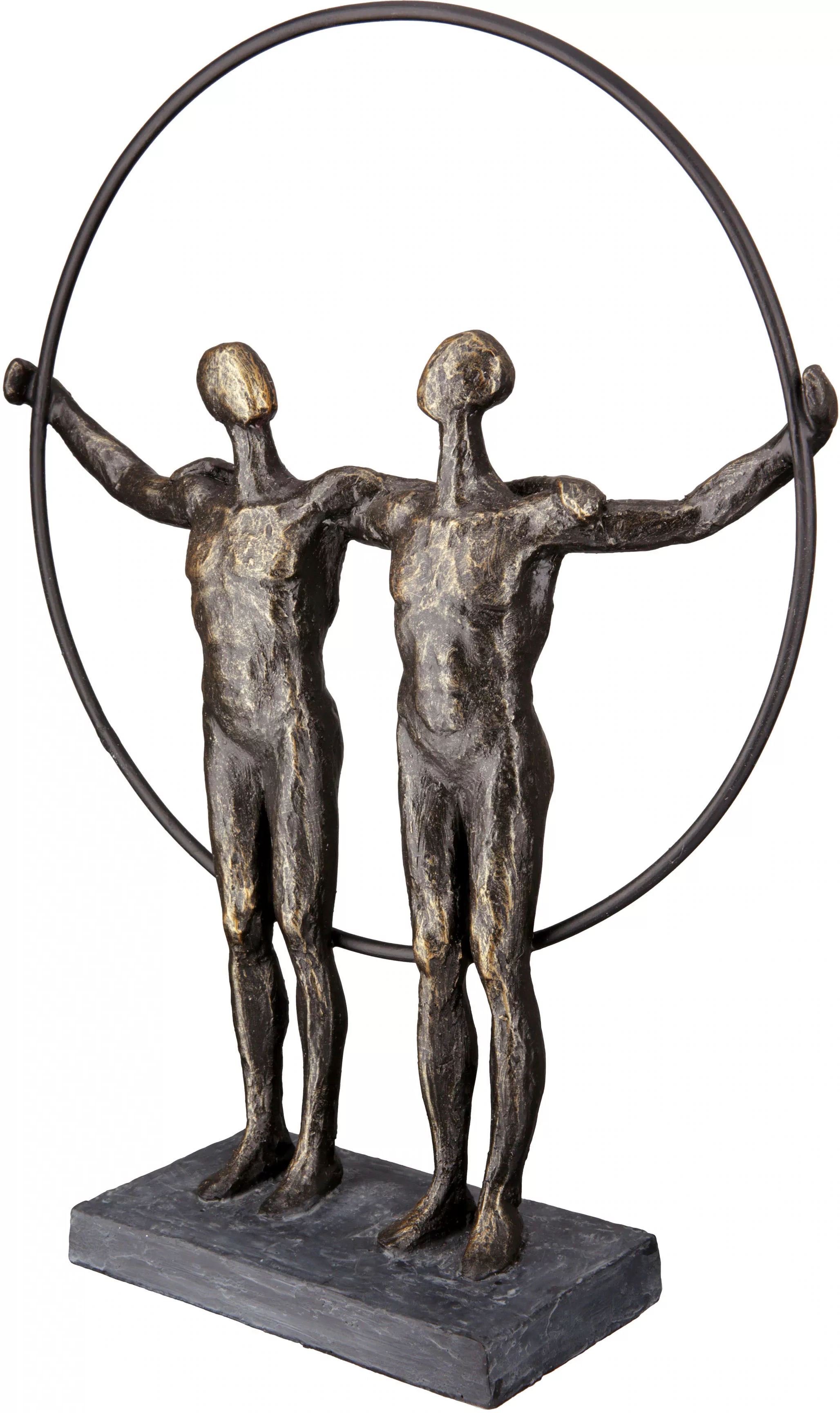 Casablanca by Gilde Dekofigur "Skulptur two men" günstig online kaufen