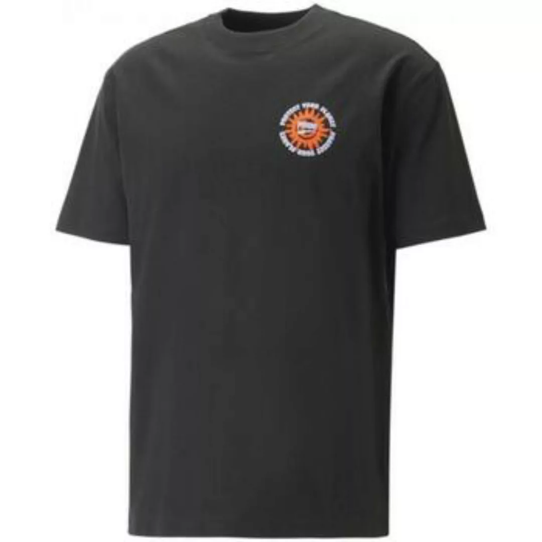 Puma  T-Shirt T-shirt Uomo  539181_downtown_graphic_tee_nero günstig online kaufen
