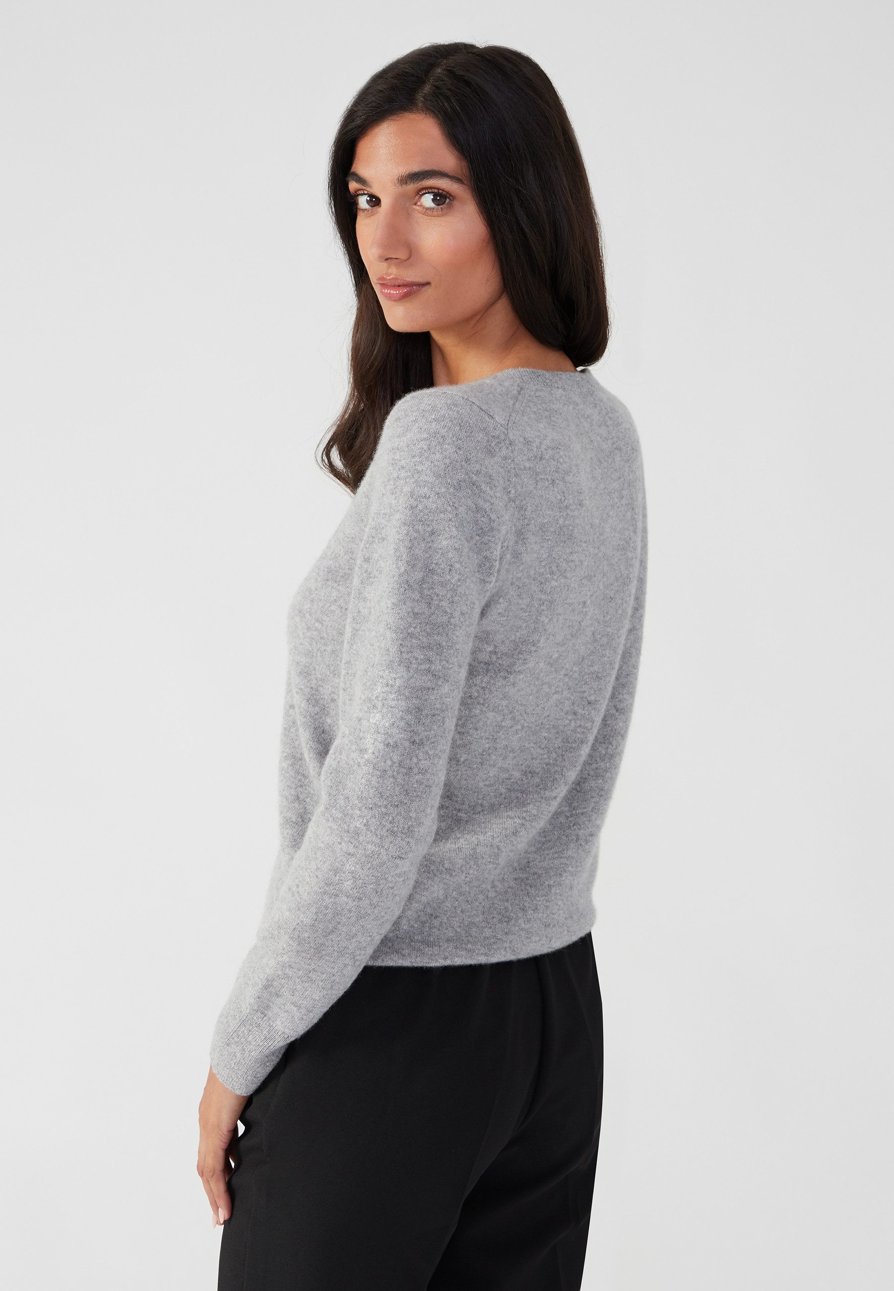 Style & Republic Kaschmirpullover Kaschmirpullover V-Neck günstig online kaufen