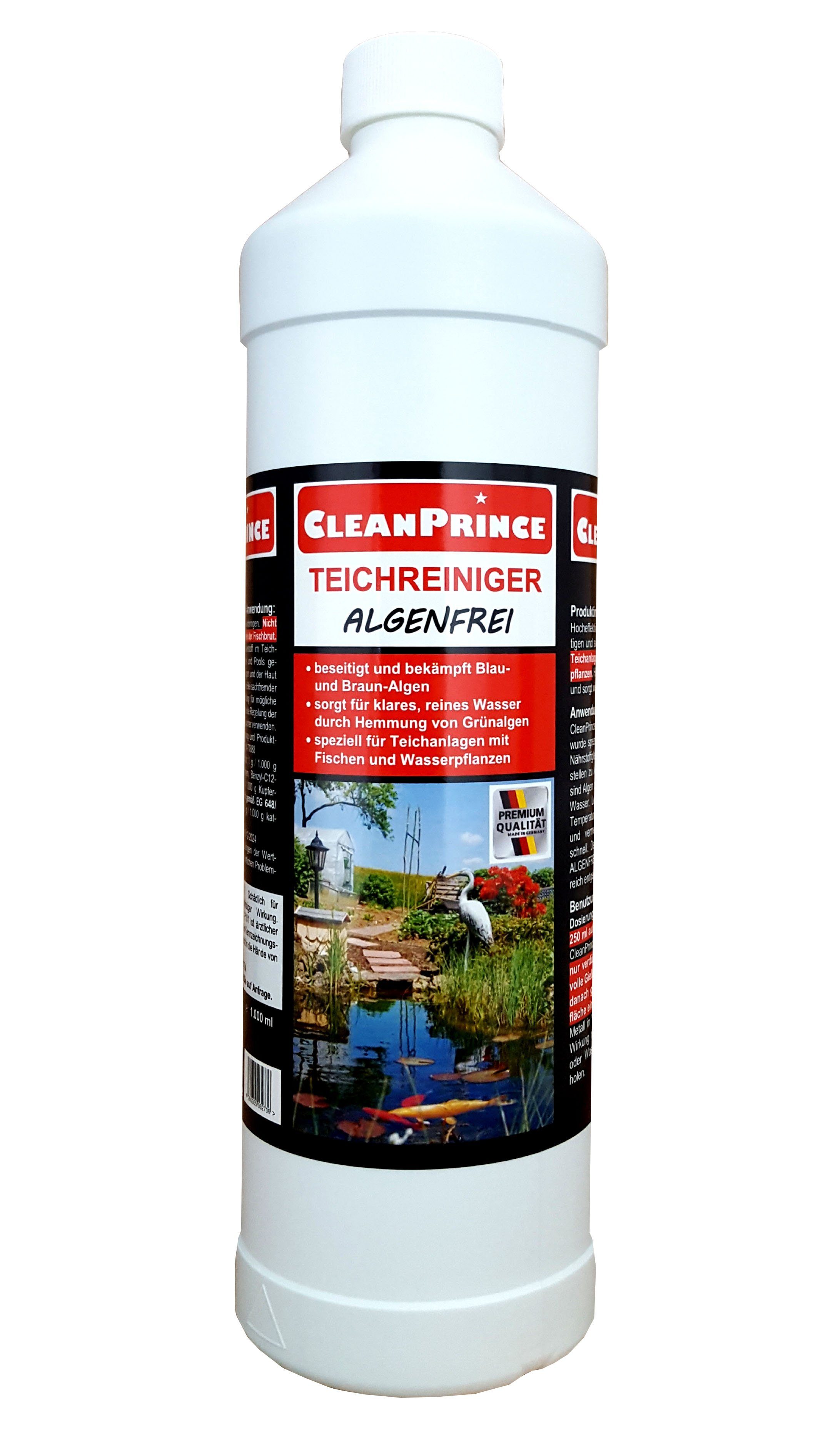 CleanPrince Teichpflege Teichrein - Algenfrei Teichreiniger günstig online kaufen