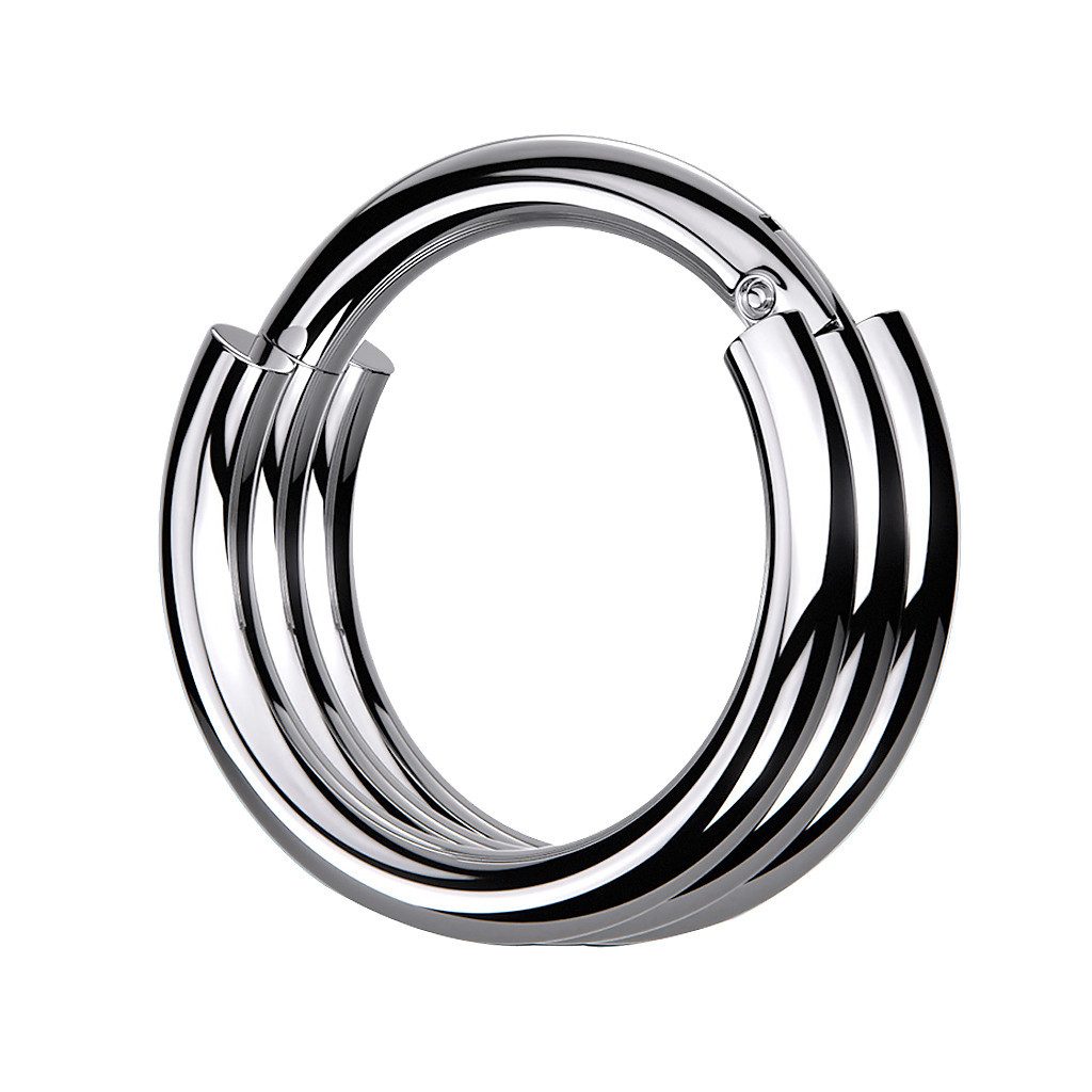 Taffstyle Nasenpiercing Septum Piercing Segment Ring günstig online kaufen