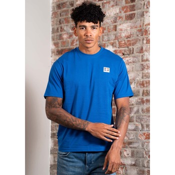 Aquascutum  T-Shirts & Poloshirts Rubber patch t-shirt - royal günstig online kaufen