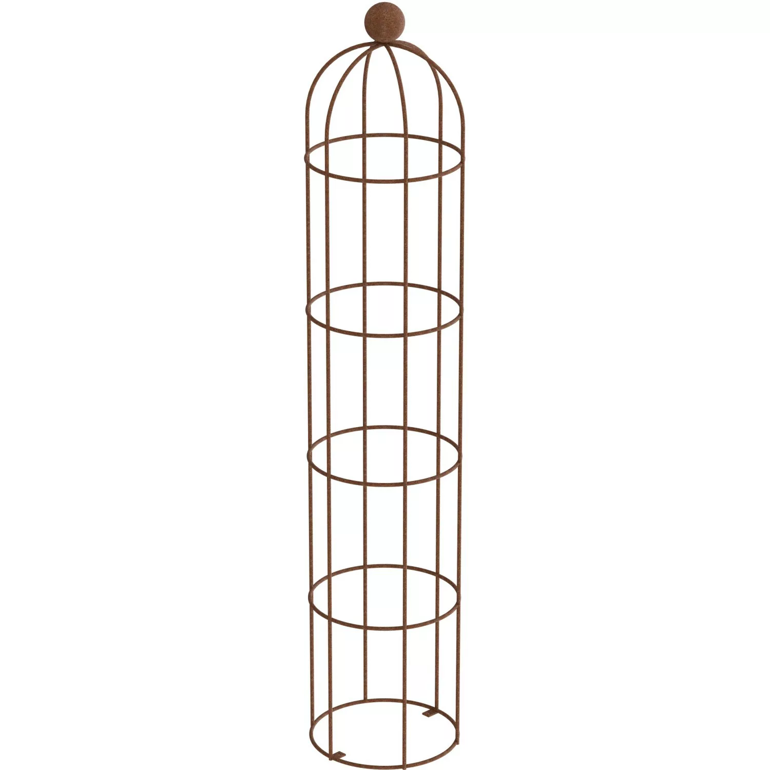 ELEO Rankobelisk Messina 160 cm x 37 cm Rankhilfe mit Rostpatina günstig online kaufen
