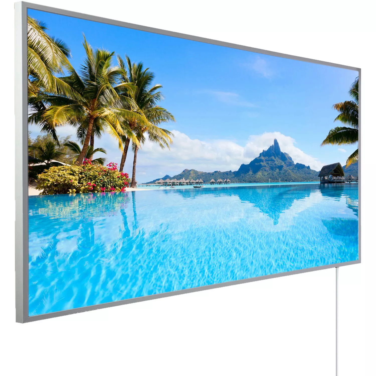 Könighaus Infrarotheizung Panorama-Serie 50 cm x 90 cm 450 W Bora Bora Inse günstig online kaufen