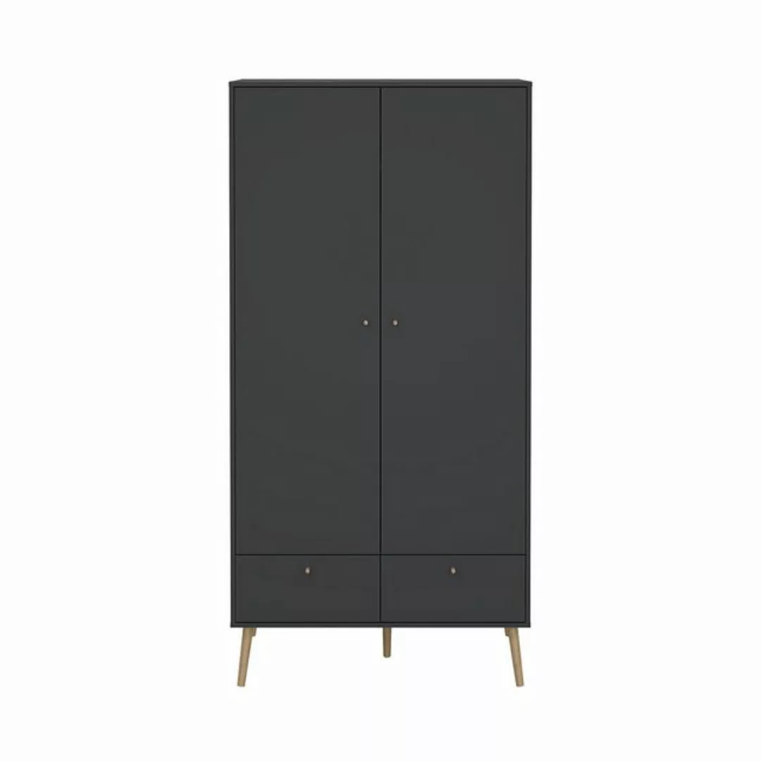 ebuy24 Kleiderschrank Bodo Kleiderschrank 200x99x58cm, 2 Türen, 2 Schubl günstig online kaufen