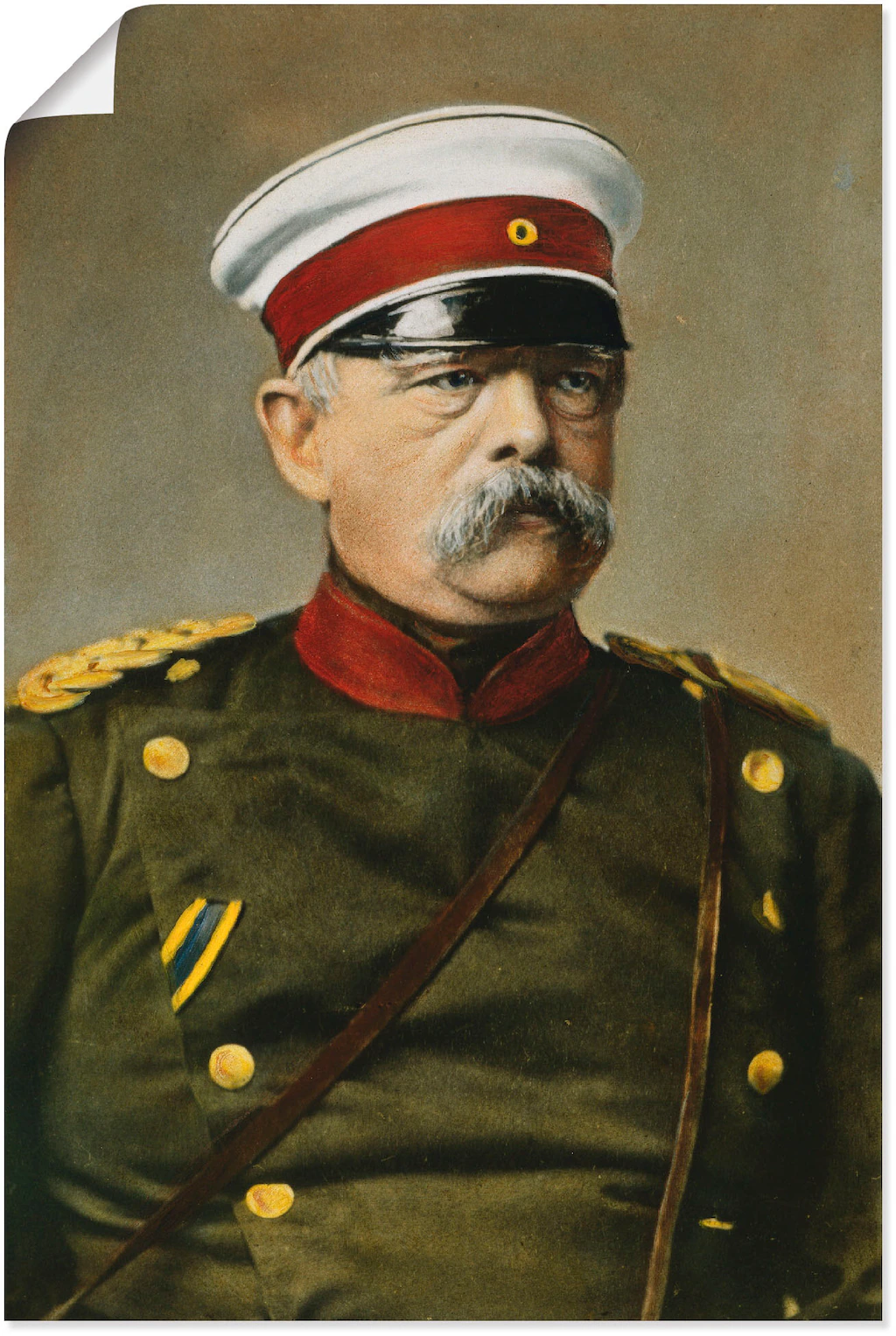 Artland Wandbild "Otto von Bismarck", Menschen, (1 St.), als Leinwandbild, günstig online kaufen