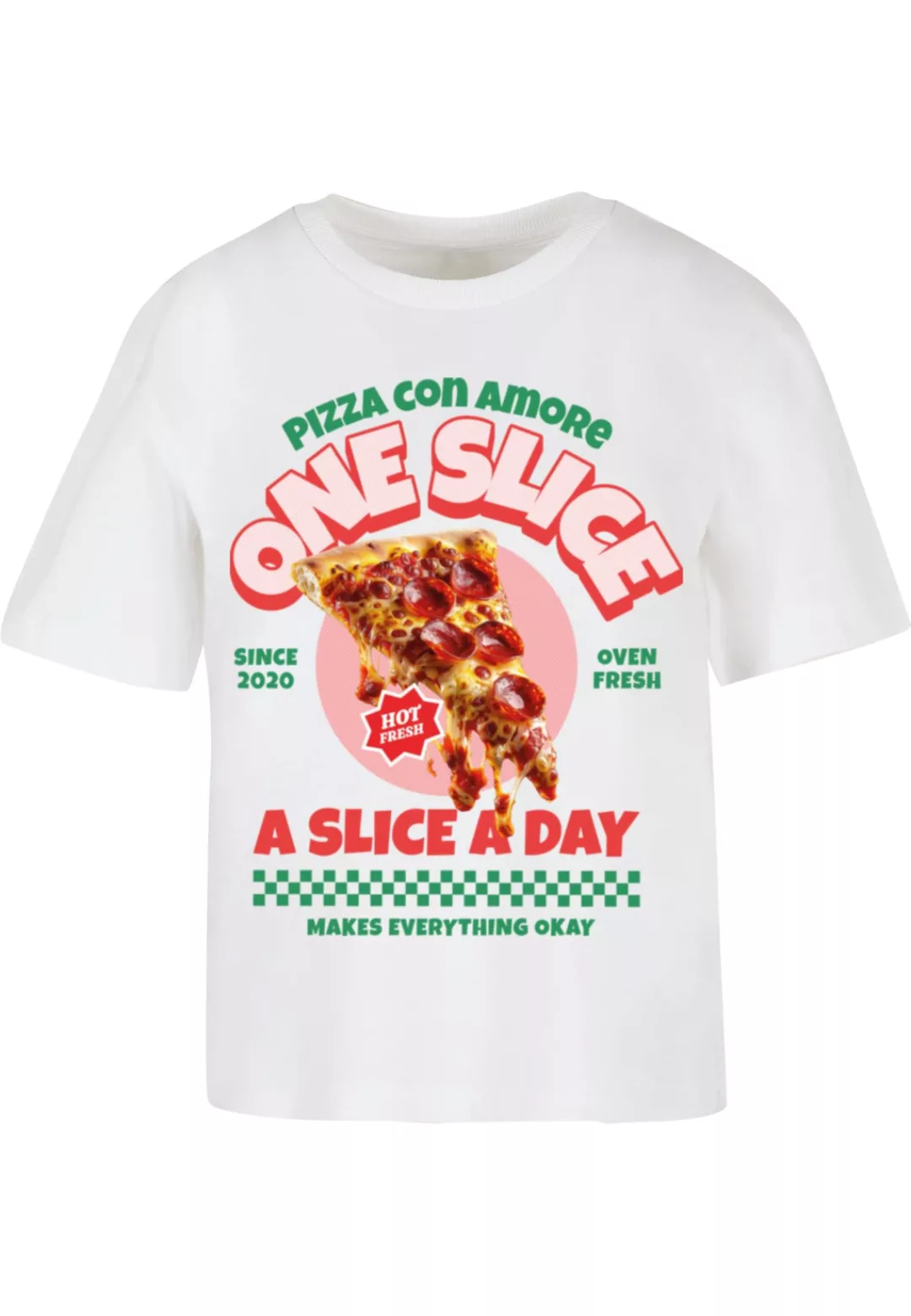 Miss Tee T-Shirt "Miss Tee Pizza Con Amore Tee", (1 tlg.) günstig online kaufen