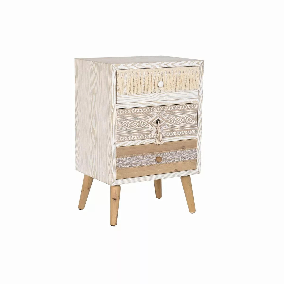 Nachttisch Dkd Home Decor Tanne Baumwolle (48 X 35 X 72 Cm) günstig online kaufen