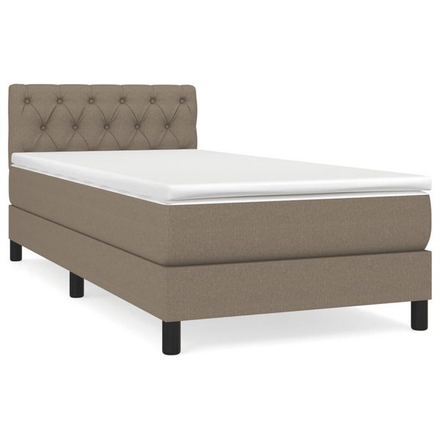 vidaXL Boxspringbett Bett Boxspringbett mit Matratze und LED Stoff (80 x 20 günstig online kaufen