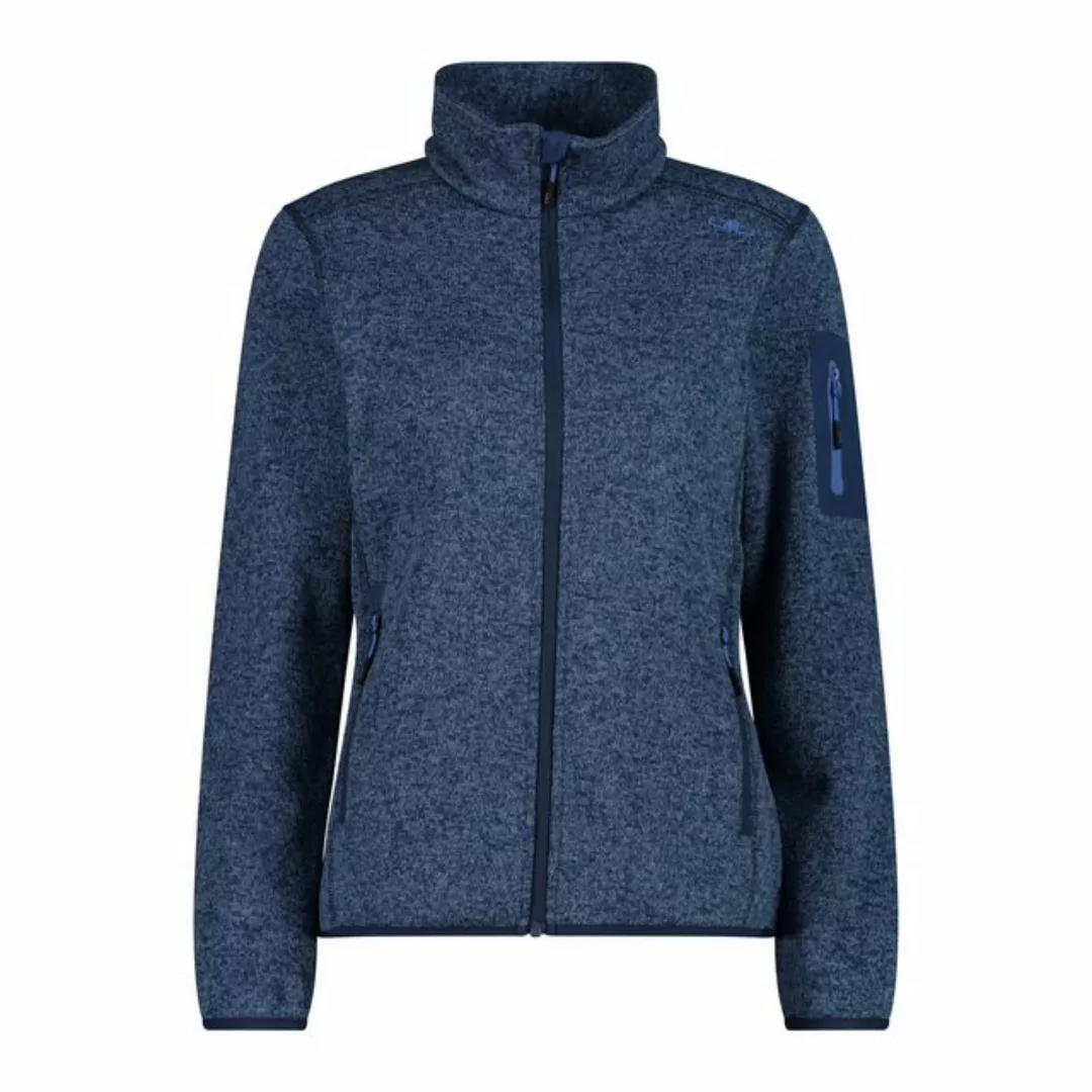 CMP Fleecejacke CMP Damen Jacke Knitted Melange Fleece Jacket 3H14746 günstig online kaufen