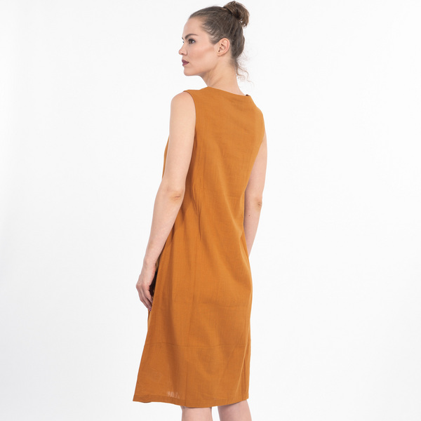 Kleid Dorothe Aus Bio Gots Baumwolle Slub D-1735 günstig online kaufen