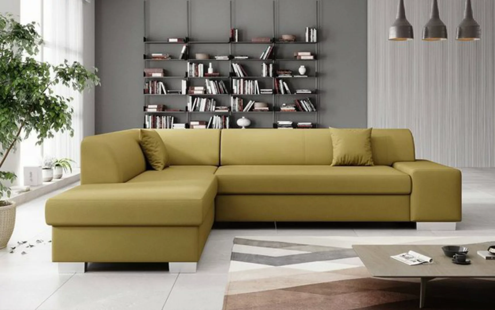 Luxusbetten24 Schlafsofa Designer Sofa Pina, mit Schlaf- und Klappfunktion günstig online kaufen