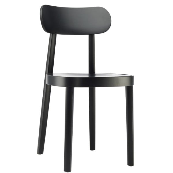 THONET 118 M Holzstuhl | Muldensitz | Buche gebeizt schwarz günstig online kaufen