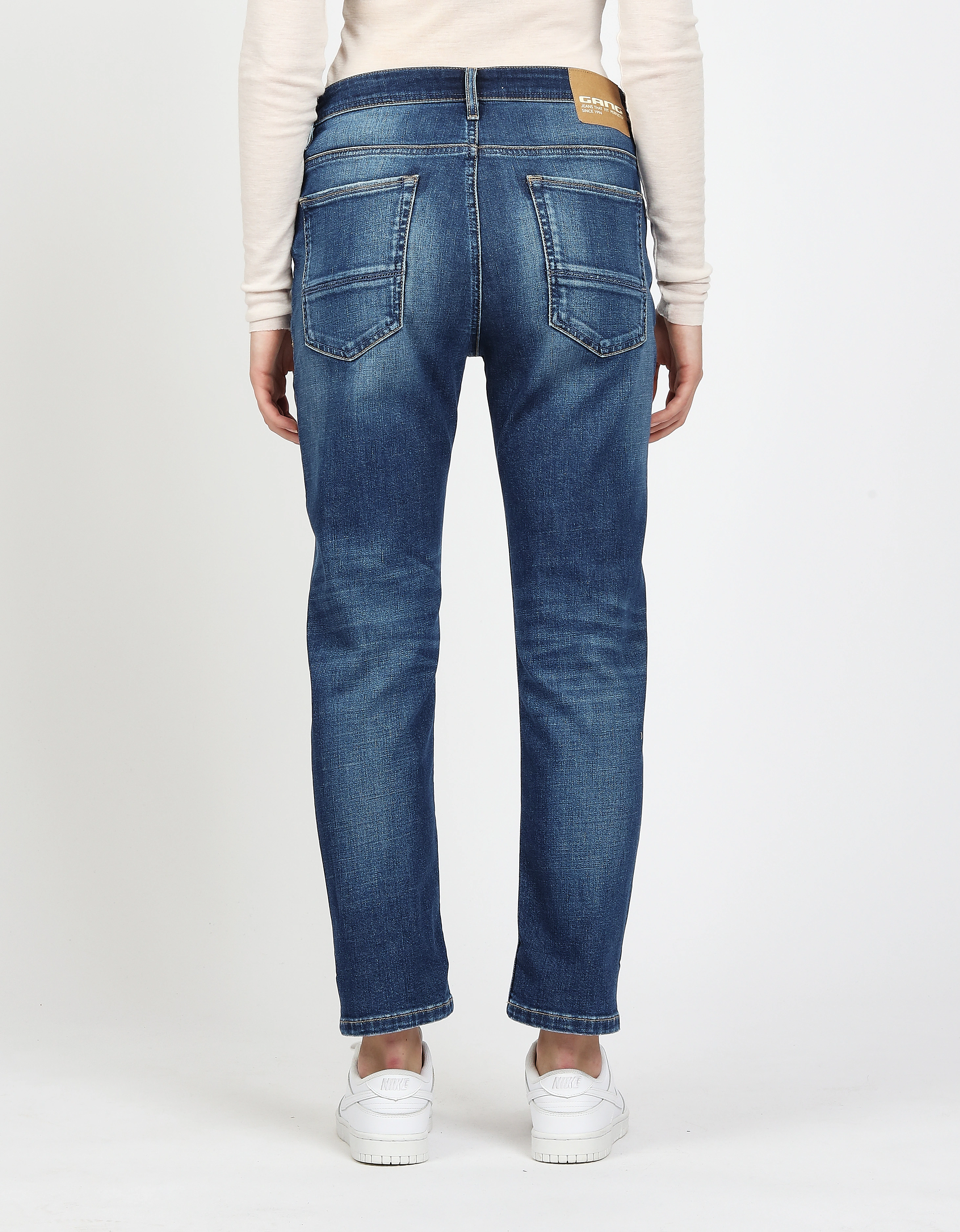 GANG Boyfriend-Jeans "94NICA CROPPED", mit geraden und verkürzten Beinverla günstig online kaufen