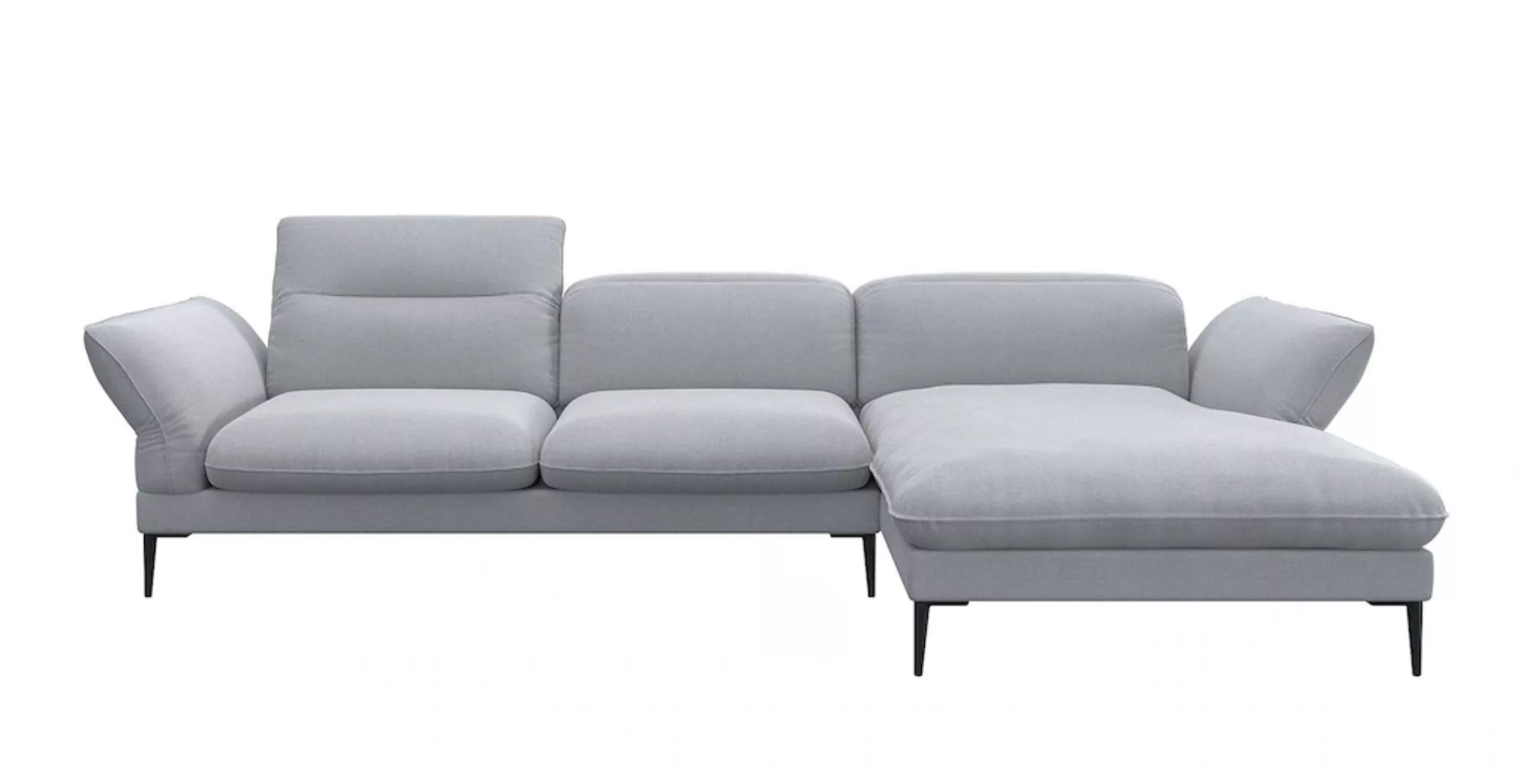 FLEXLUX Ecksofa "Salino, Funktionssofa mit Recamiere, Relaxsofa, Ecksofa", günstig online kaufen