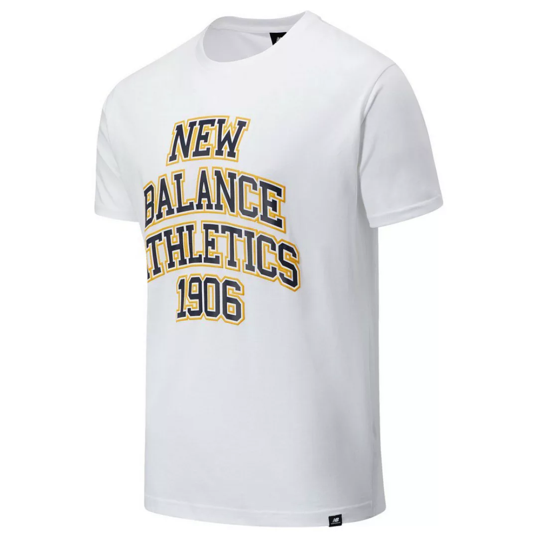 New Balance Athletics Varsity Spec Kurzarm T-shirt S White günstig online kaufen