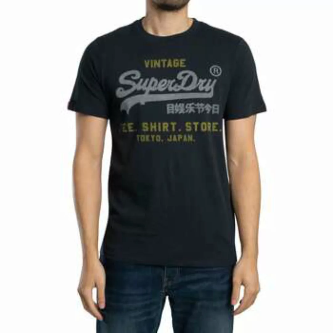 Superdry  T-Shirt Entspanntes Heritage-T-Shirt mit Vintage-Logo günstig online kaufen