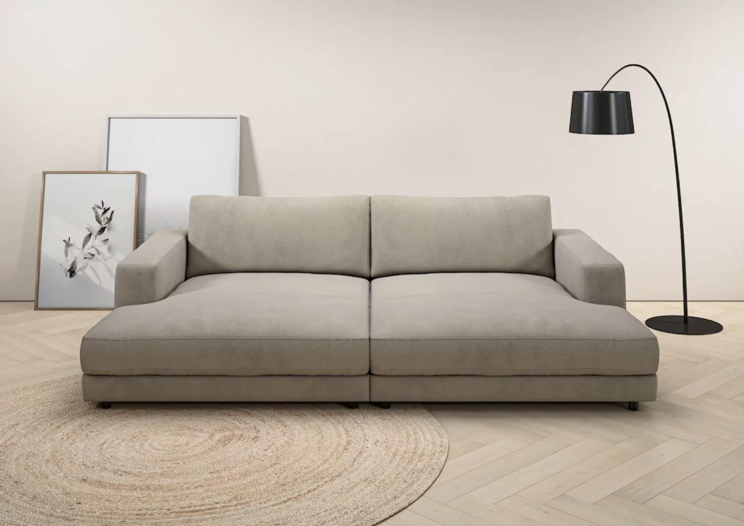 Places of Style Loungesofa Enisa, B/T/H: 290/170/85 cm, Zeitloses und styli günstig online kaufen