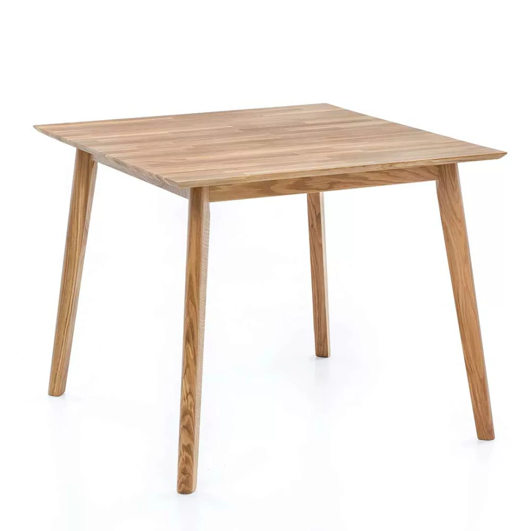 Tisch aus Eiche Massivholz 90 cm breit günstig online kaufen