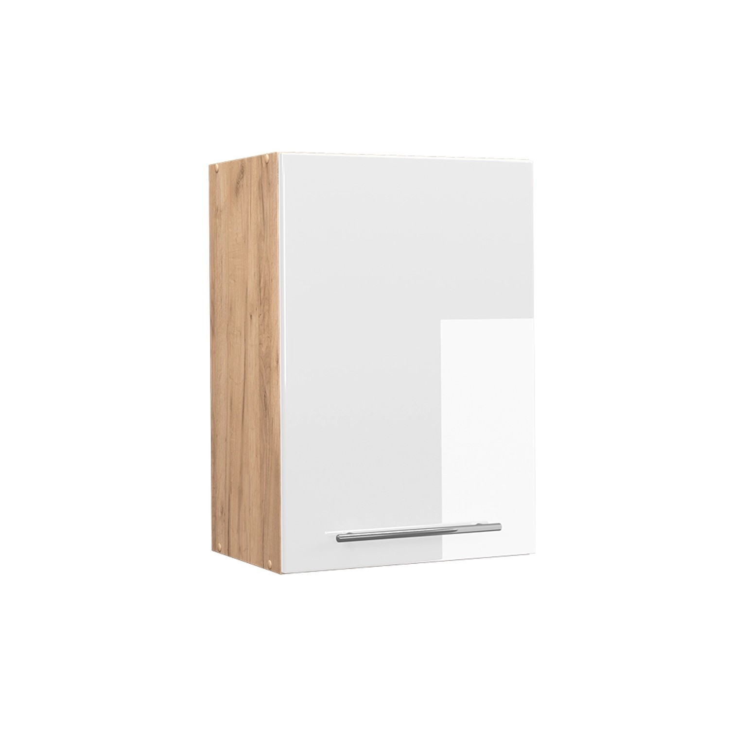 Vicco Hängeschrank Fame-Line, Weiß Hochglanz/Goldkraft Eiche, günstig online kaufen