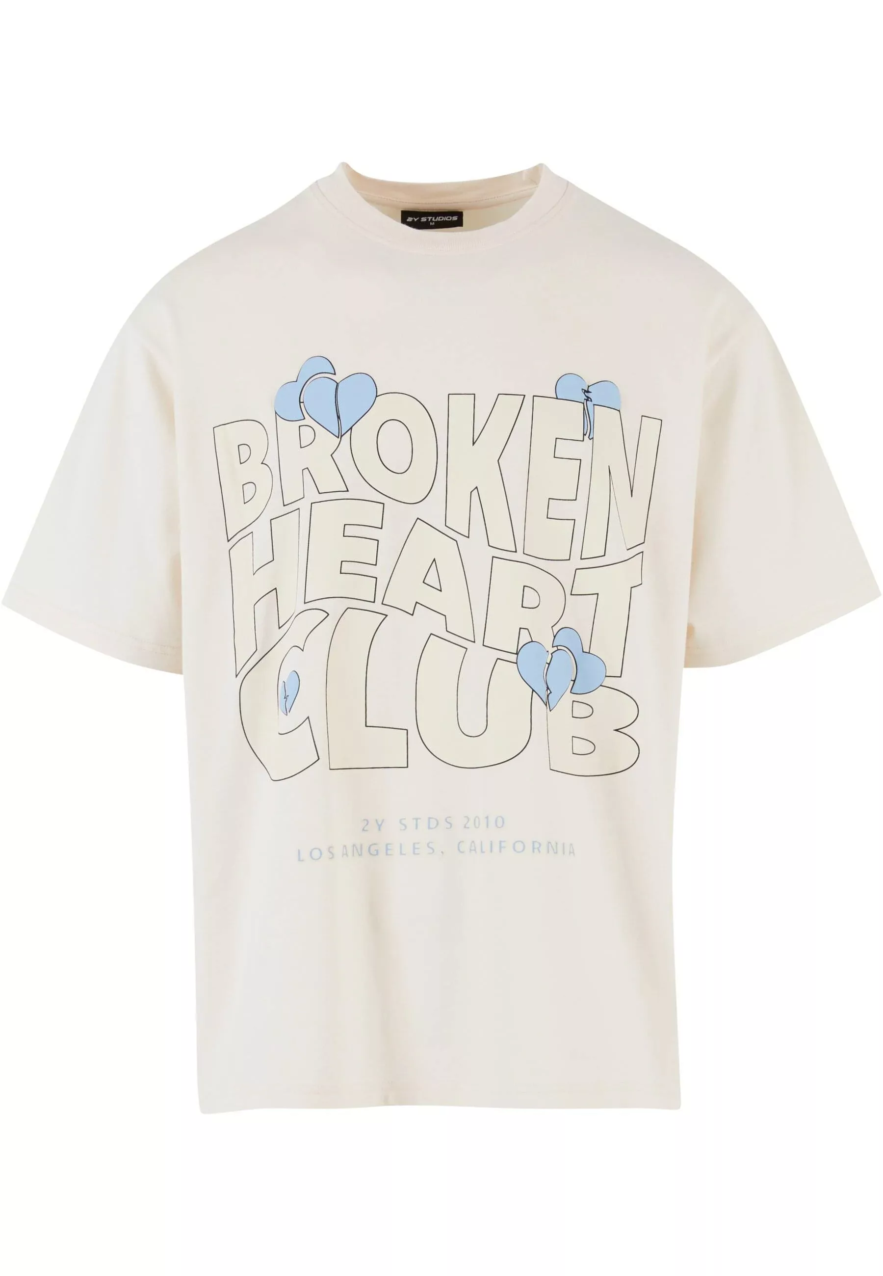 2Y Studios T-Shirt "2Y Studios Herren 2Y Broken Heart Club Oversize Tee" günstig online kaufen