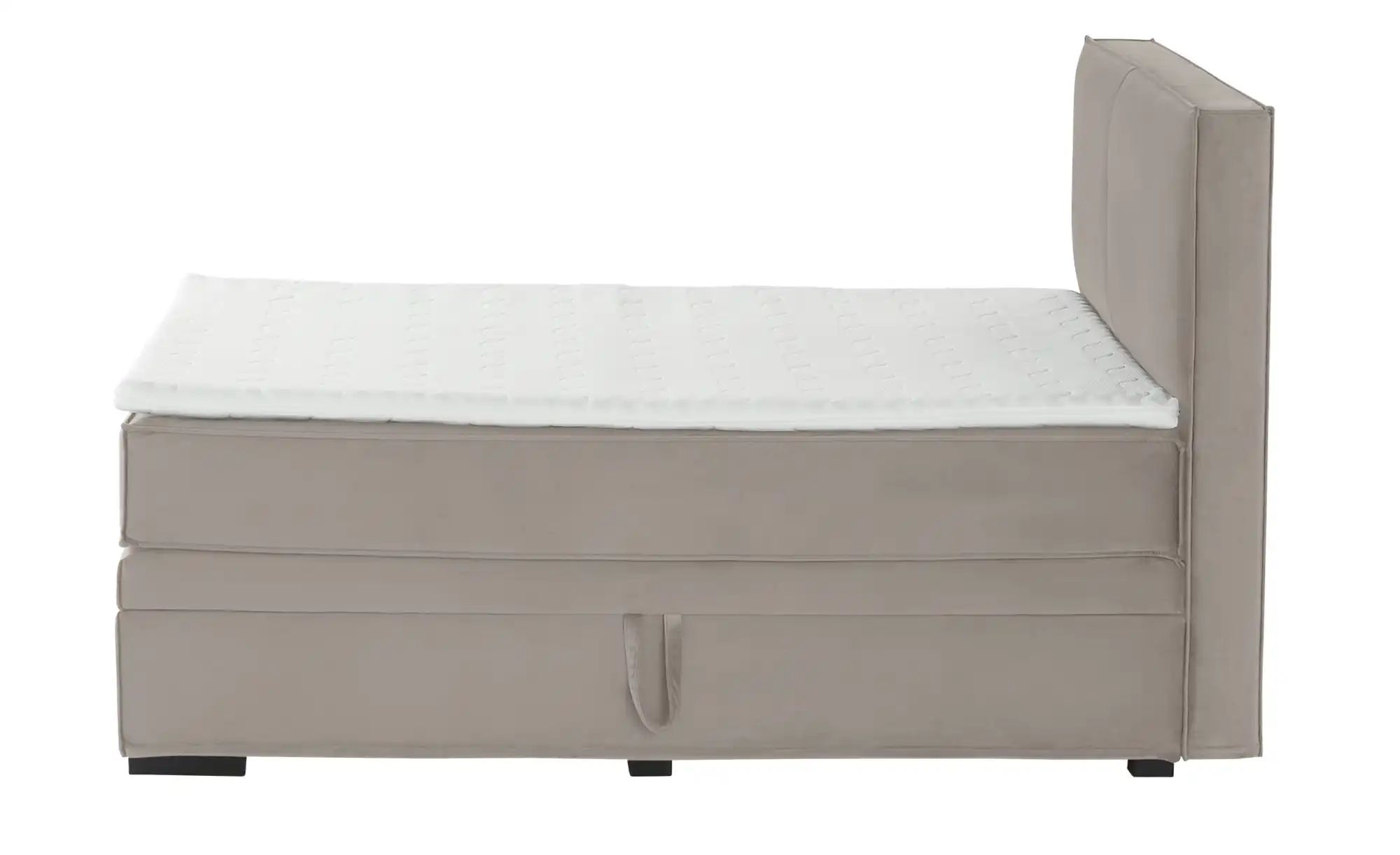 Boxi Boxspringbett mit Bettkasten Boxi Urban ¦ beige ¦ Maße (cm): B: 160 H: günstig online kaufen