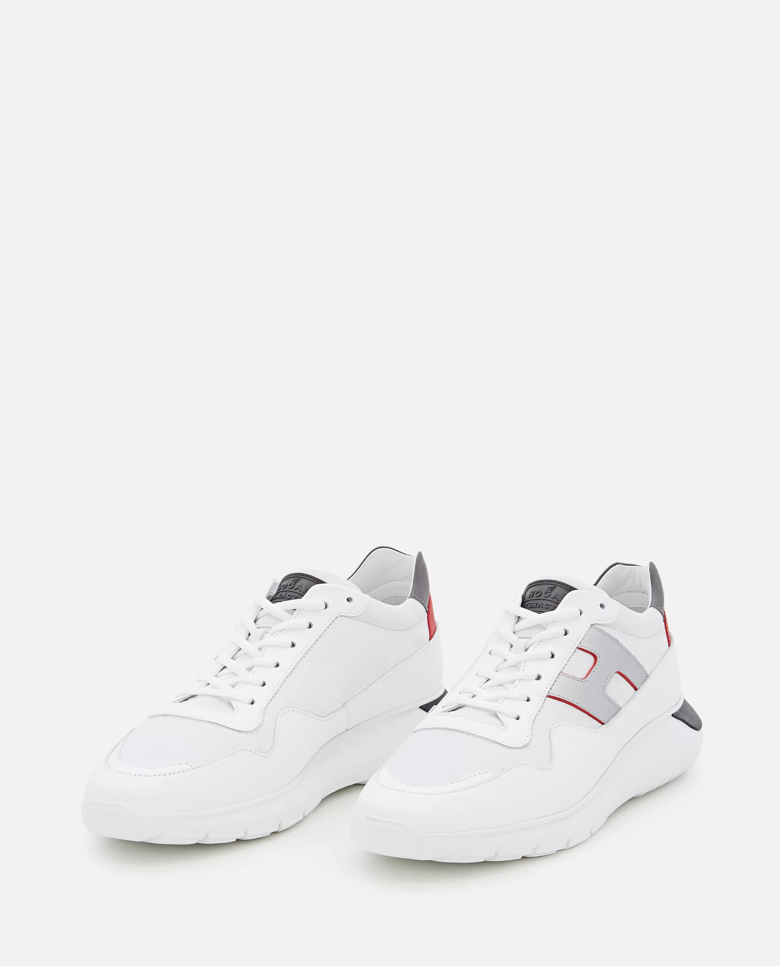 LOW-TOP 'INTERACTIVE 3' SUEDE AND NYLON SNEAKERS günstig online kaufen