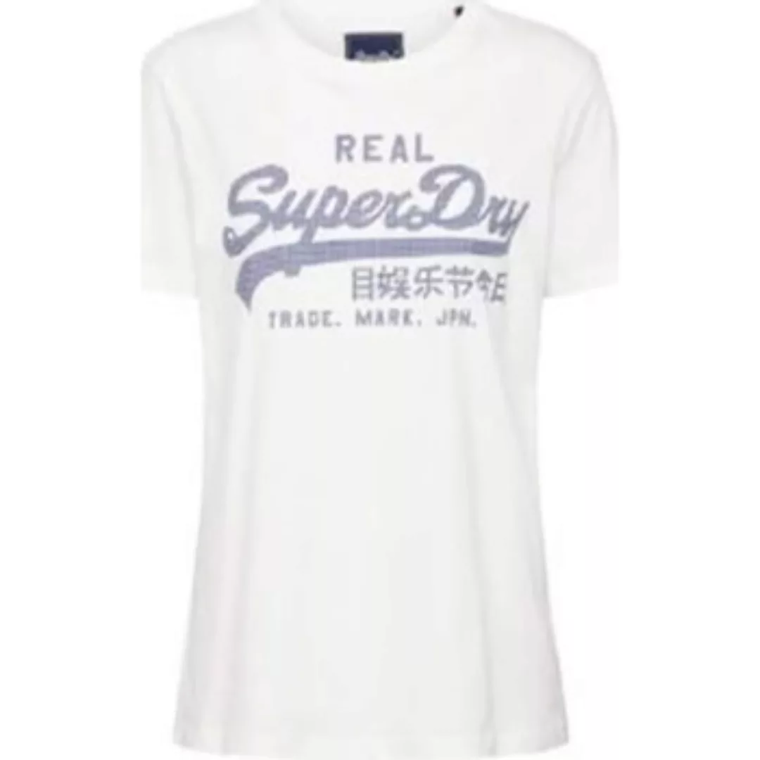 Superdry  T-Shirt Vichy vintage logo günstig online kaufen