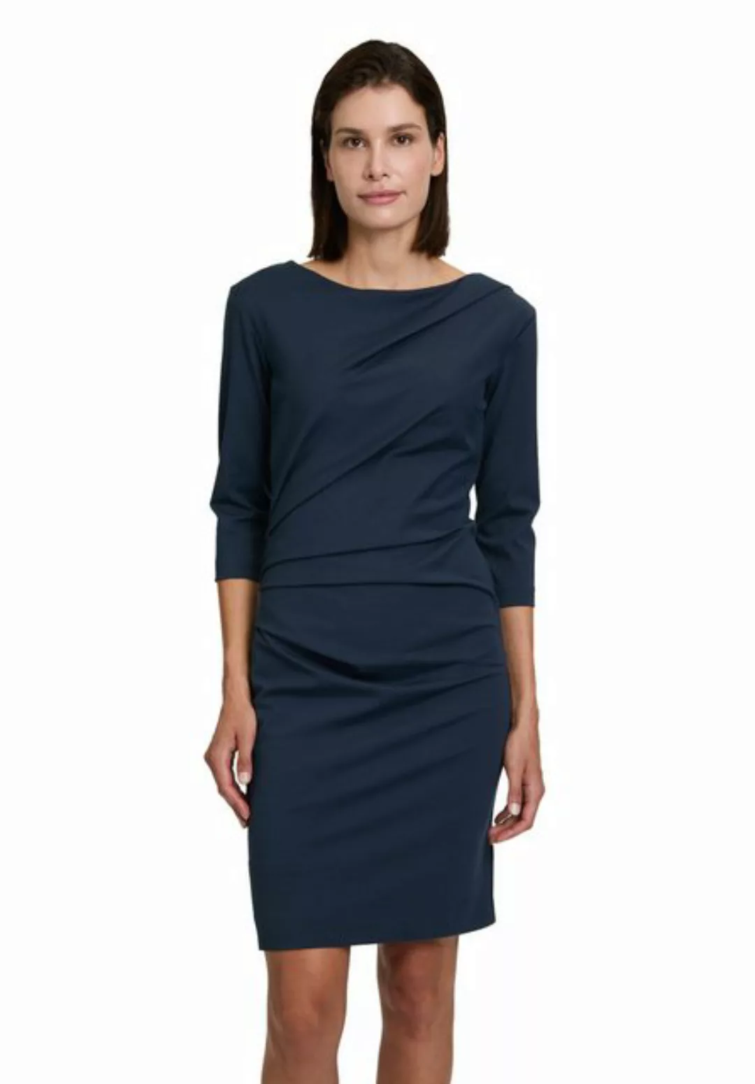 Betty&Co Jerseykleid "Betty & Co Jerseykleid mit 3/4 Arm", Falten günstig online kaufen