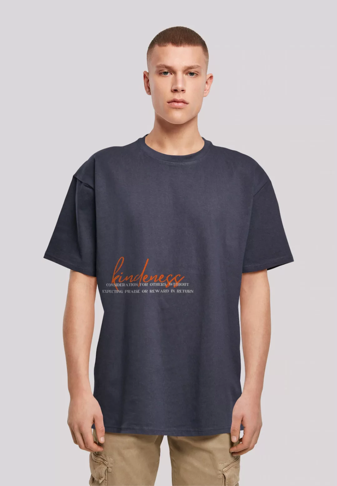 F4NT4STIC T-Shirt "kindness OVERSIZE TEE" günstig online kaufen