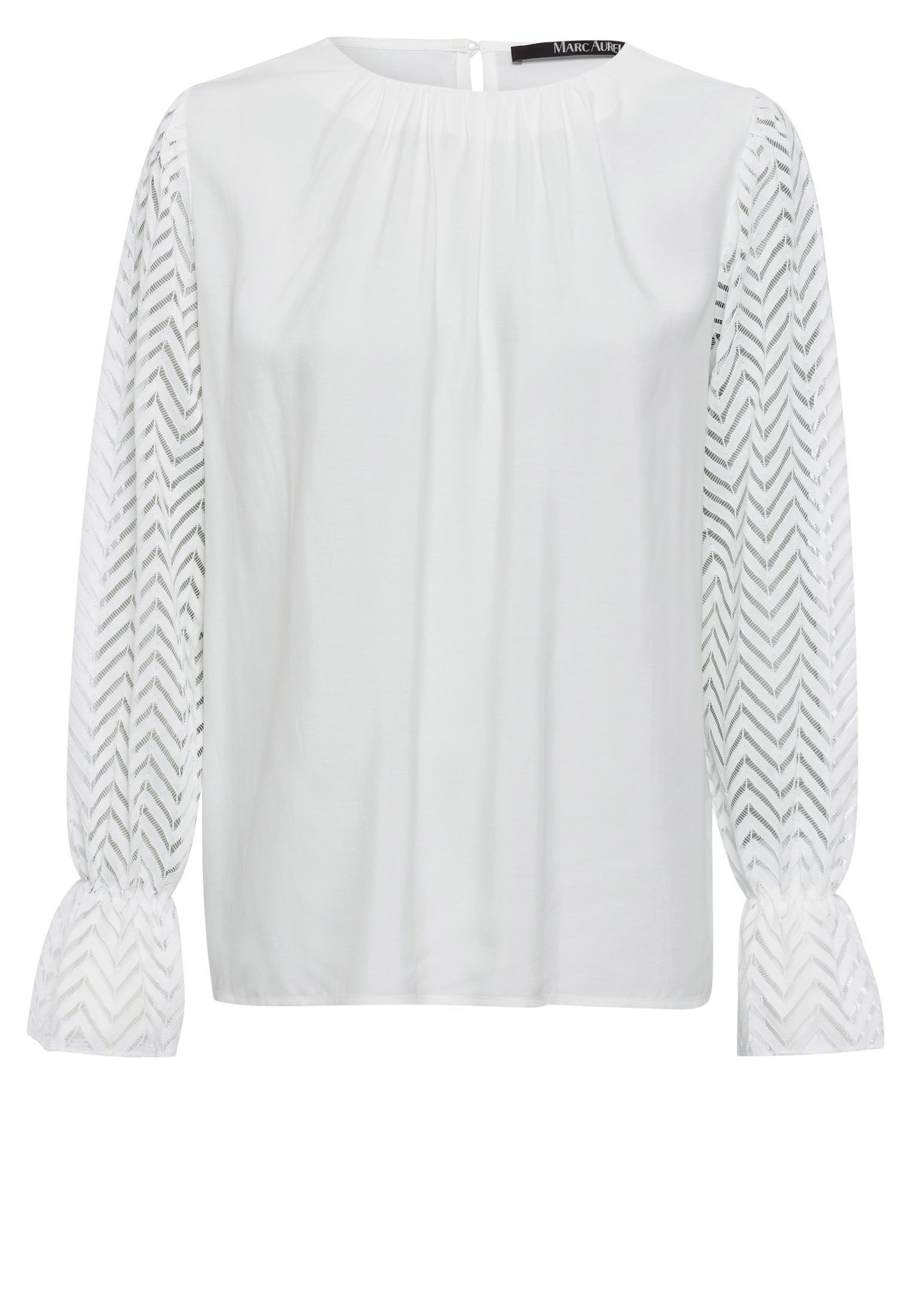 MARC AUREL Shirtbluse mit Puffärmeln aus günstig online kaufen