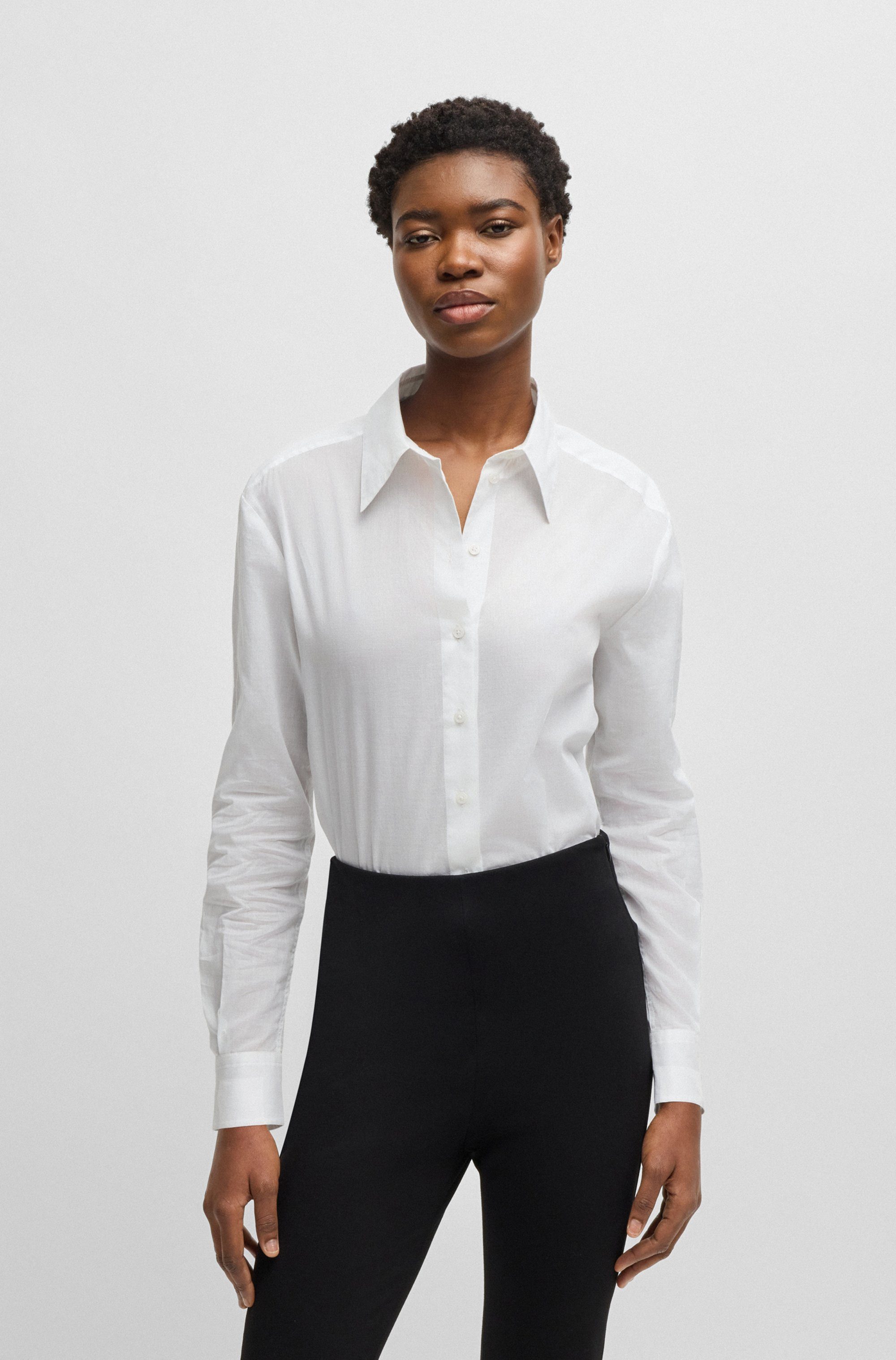BOSS ORANGE Hemdbluse Betulla Premium Damenmode günstig online kaufen