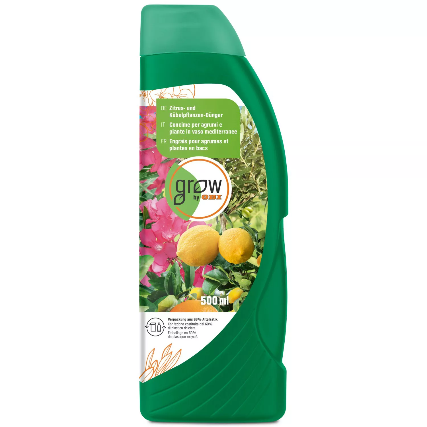 GROW by OBI Zitrus- und Kübelpflanzen-Dünger, 500 ml günstig online kaufen