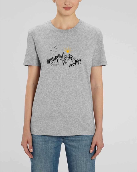 Berglandschaft Tshirt Aus Bio Baumwolle günstig online kaufen