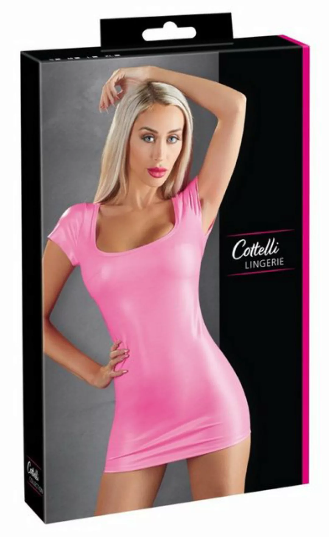 Cottelli PARTY Minikleid Cottelli PARTY - Kleid hotpink - (L,M,S,XL) günstig online kaufen