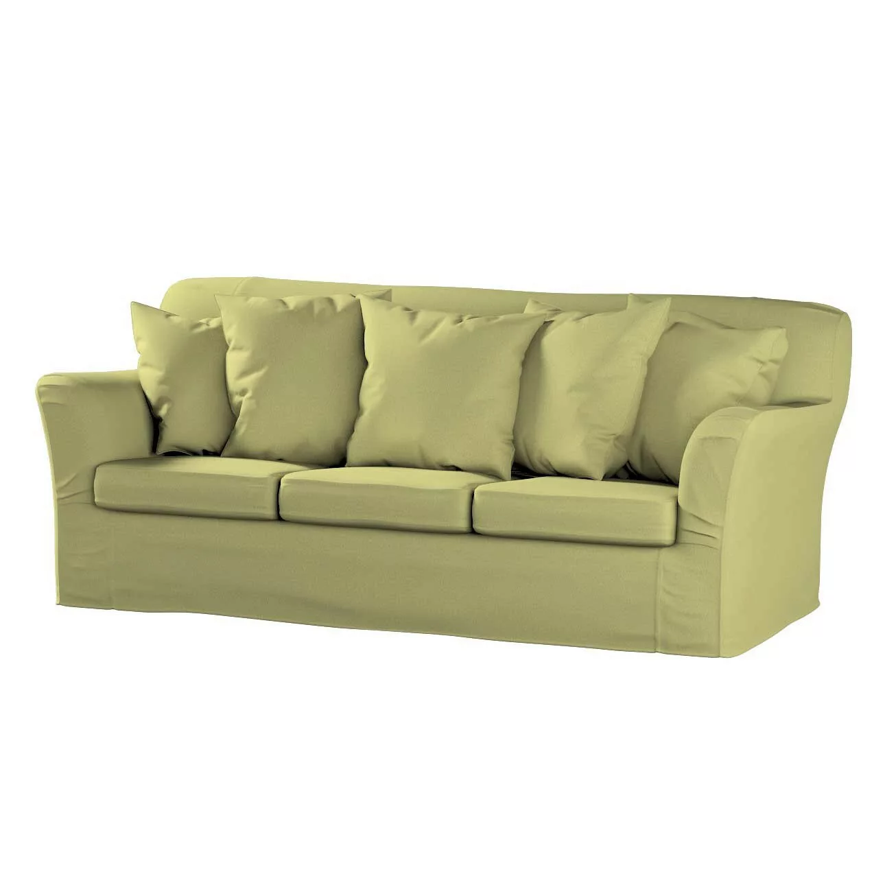 Bezug für Tomelilla 3-Sitzer Sofa nicht ausklappbar, salbeigrün, Sofahusse, günstig online kaufen