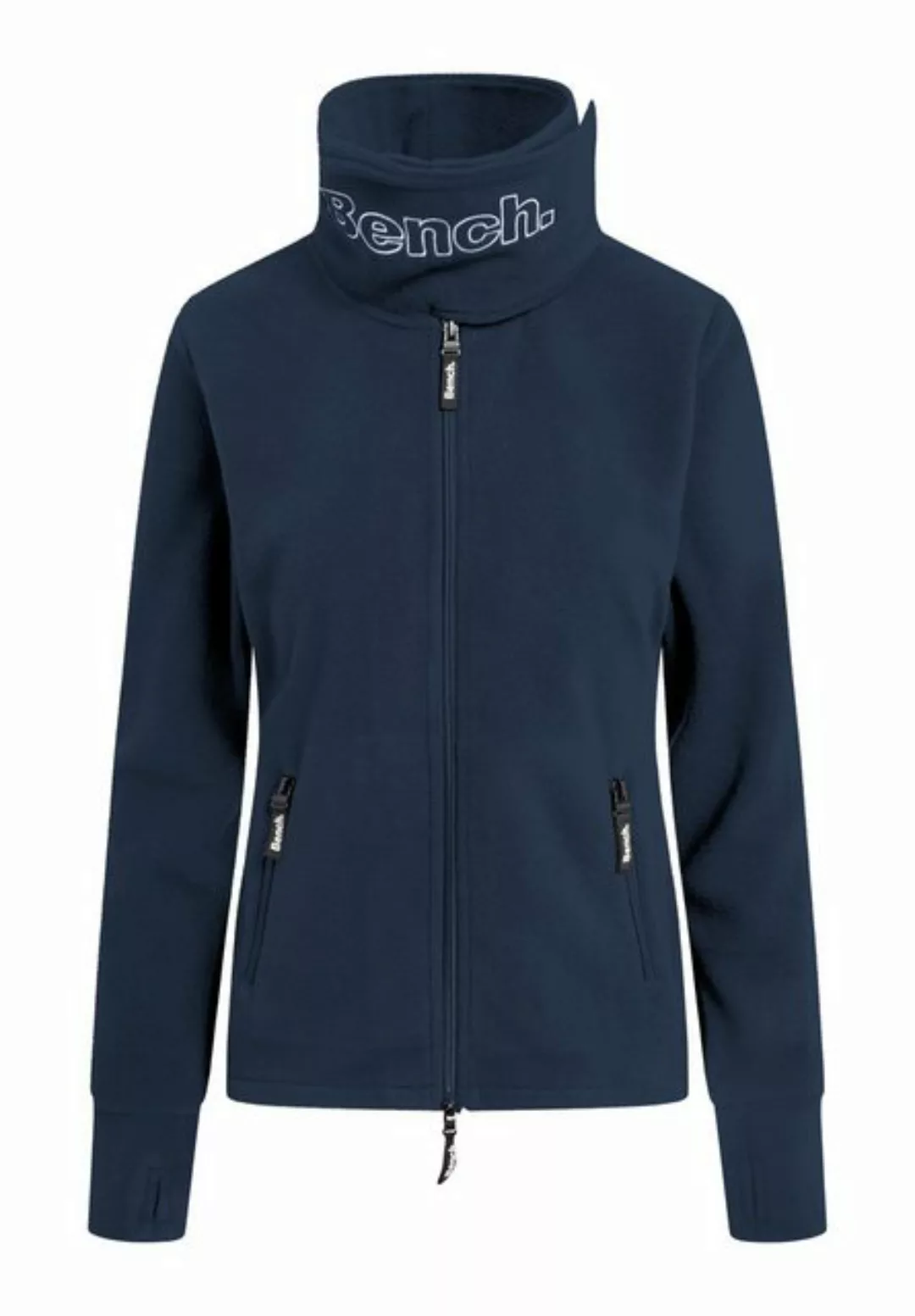 Bench. Fleecejacke FUNNEL (1-St) mit Glitzerstickerei günstig online kaufen