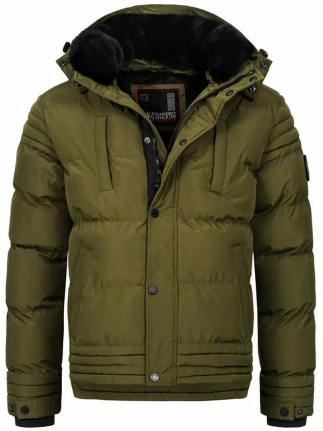 Alessandro Salvarini Winterjacke ASFabiano mit warmem Teddyfell und abnehmb günstig online kaufen