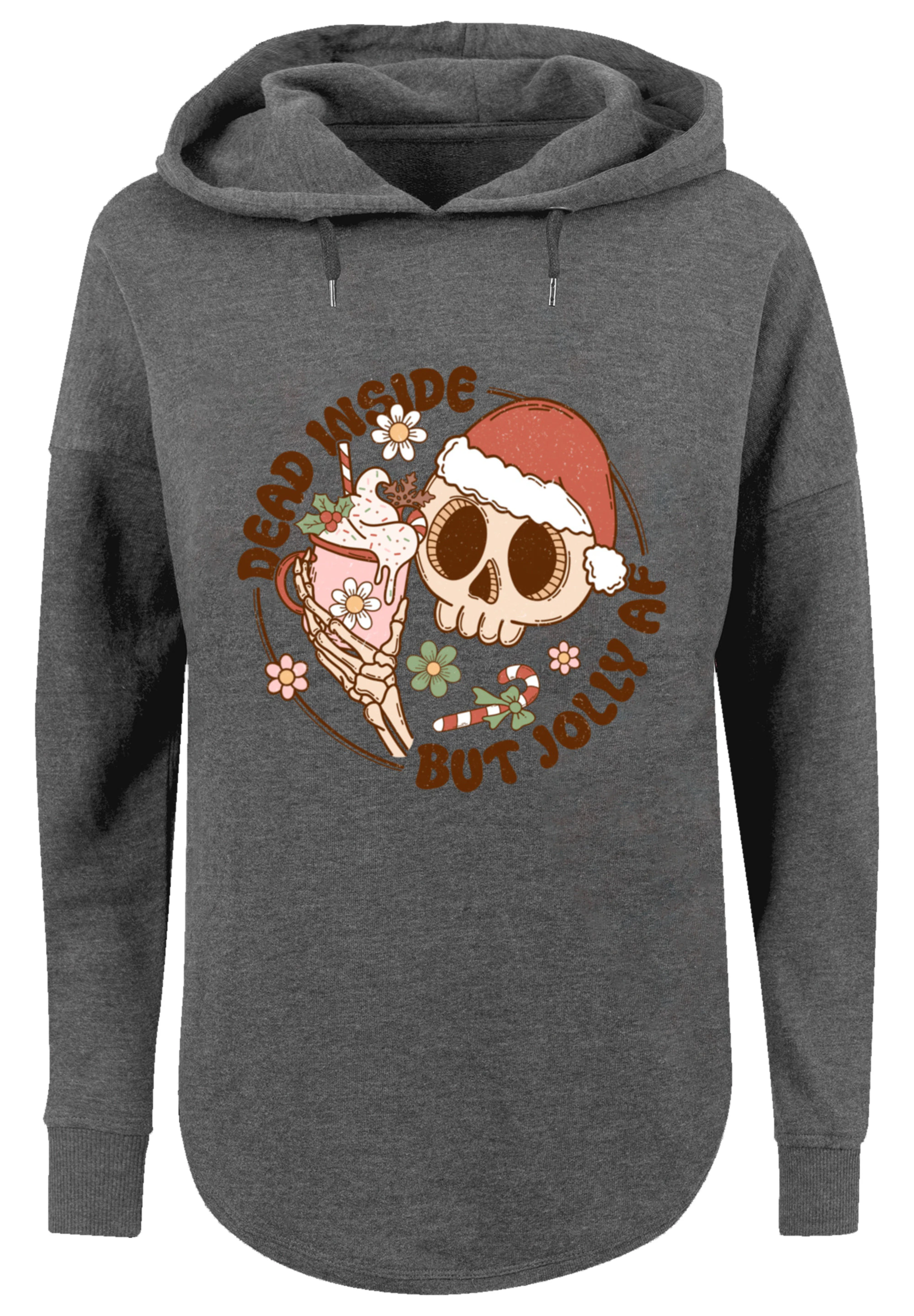 F4NT4STIC Kapuzenpullover Dead inside but jolly AF Weihnachten Premium Qual günstig online kaufen